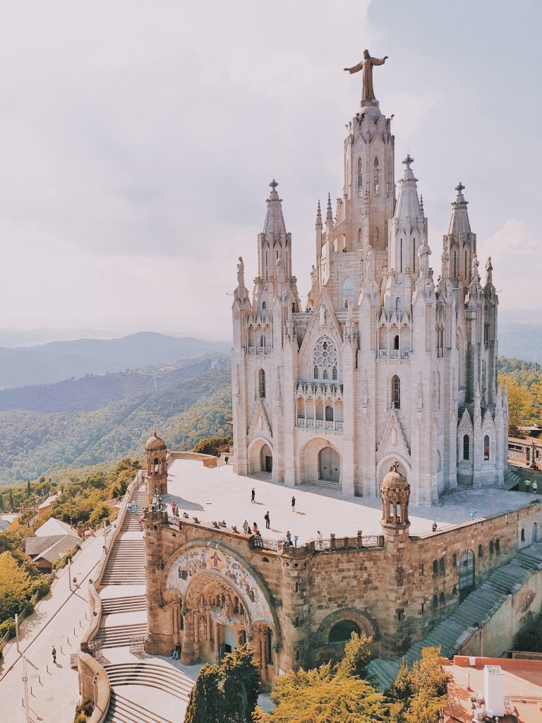 Sagrat Cor Church, Tibidabo Hill, Cataluña